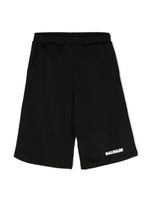 Balmain Kids short en jersey à logo imprimé - Noir