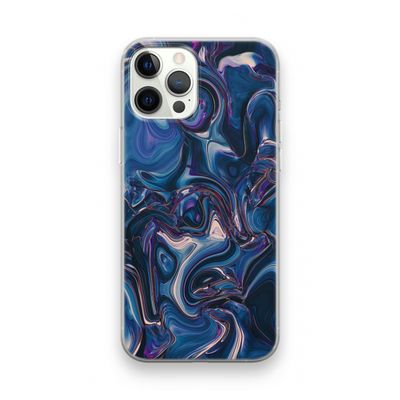 Mirrored Mirage: iPhone 12 Pro Transparant Hoesje