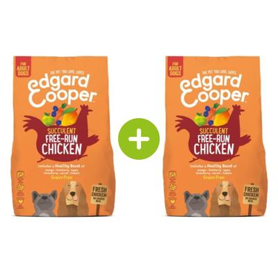 Edgard & Cooper 2x12kg Edgard & Cooper Hondenvoer Adult Kip