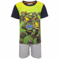 Ninja Turtles korte pyjama grijs