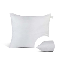 Hoofdkussen Seersucker Default Anti Allergie & Anti Huisstofmijt & Medium & Rug Slaper & Zij Slaper Presence - Dekbed-Discounter.nl