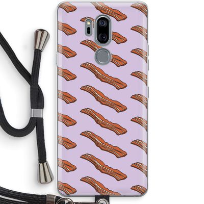 Bacon to my eggs #2: LG G7 Thinq Transparant Hoesje met koord