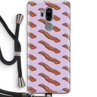 Bacon to my eggs #2: LG G7 Thinq Transparant Hoesje met koord