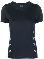 Ea7 Emporio Armani t-shirt à logo imprimé - Bleu - thumbnail