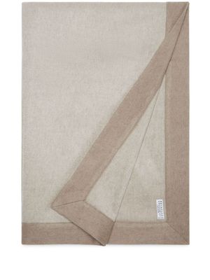 Brunello Cucinelli couverture en cachemire (200 cm x 150 cm) - Tons neutres