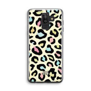 Leopard pattern: Samsung Galaxy J8 (2018) Transparant Hoesje