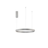 Lyora Design hanglampElowen zilvergrijs Ø 60cm - 9345662
