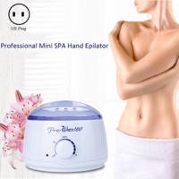 De verwijdering van het haar van de Pro-Wax100 100W waxen kachel ontharing schoonheid handen Hot Wax Warmer kachel Machine Pot ontharingsmiddelen cap