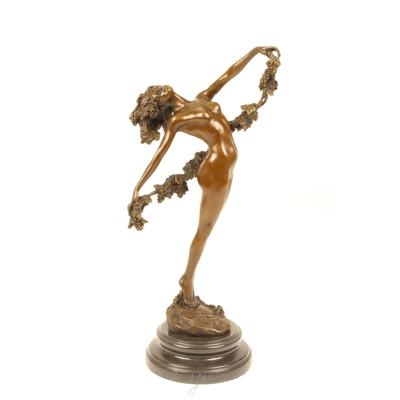 A BRONZE SCULPTURE CALLED "THE VINE"
