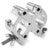 BeamZ BC50-500D swivel coupler 500 kg