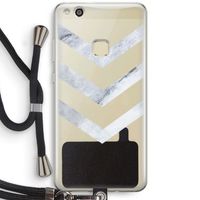 Marmeren pijlen: Huawei Ascend P10 Lite Transparant Hoesje met koord