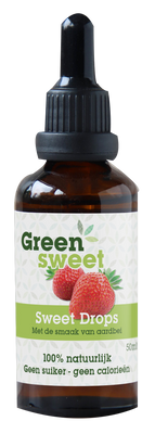 Greensweet Stevia Sweet Drops Aardbei