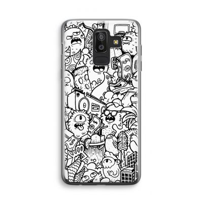 Vexx City #2: Samsung Galaxy J8 (2018) Transparant Hoesje