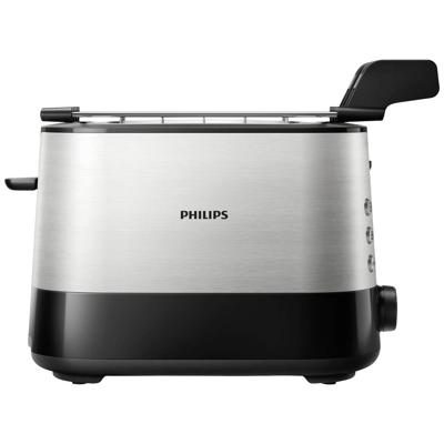 Philips HD2639/90 Broodrooster Zilver, Zwart