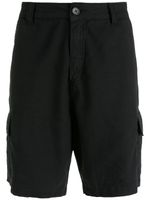 Osklen short en lin à poches cargo - Noir