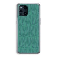 Swirls: Oppo Find X3 Pro Transparant Hoesje