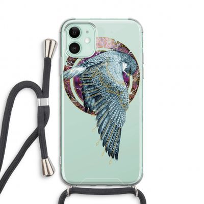 Golden Falcon: iPhone 11 Transparant Hoesje met koord
