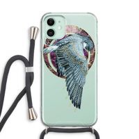 Golden Falcon: iPhone 11 Transparant Hoesje met koord