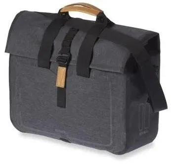 Enkele Fietstas Urban Dry Business Bag 20 Liter - Donkergrijs