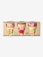 Set van 6 CORAL OCEAN kinderbekers 250 ml RICE meerkleurig Set van 6 CORAL OCEAN kinderbekers 250 ml RICE meerkleurig