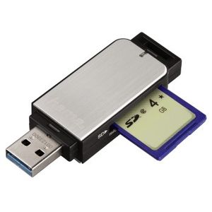 Hama 123900 geheugenkaartlezer USB 3.2 Gen 1 (3.1 Gen 1) Zwart, Zilver