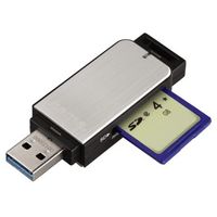 Hama 123900 geheugenkaartlezer USB 3.2 Gen 1 (3.1 Gen 1) Zwart, Zilver - thumbnail