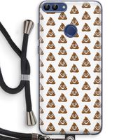 Poop emoji: Huawei P Smart (2018) Transparant Hoesje met koord