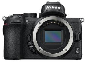 Nikon Z 50 MILC body 20,9 MP CMOS 5568 x 3712 Pixels Zwart