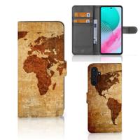 Samsung Galaxy M54 | Flip Cover | Wereldkaart