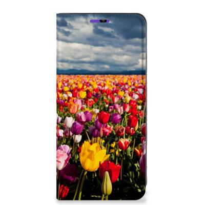 Samsung Galaxy A22 4G | M22 Smart Cover Tulpen Samsung Galaxy A22 4G | M22 Smart Cover Tulpen