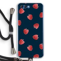 Framboosjes: Honor 10 Transparant Hoesje met koord