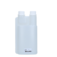 Doseerfles 500ml Naturel 2-nek Doseerfles 500ml Naturel 2-nek
