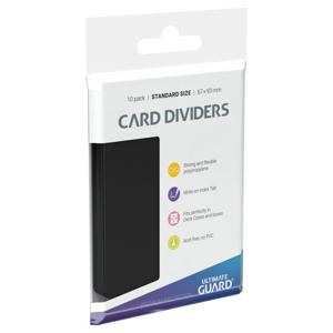 Ultimate Guard Card Dividers Standard Size Black (10)