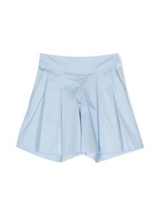 Il Gufo short à taille élastiquée - Bleu