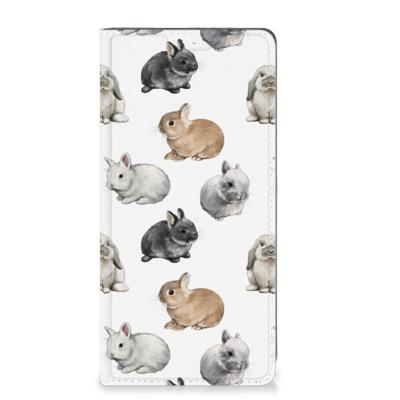 Smartphone hoesje voor Motorola Moto G73 Konijntjes