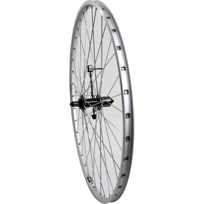 Roland achterwiel 28 uitval cass 7v zac19 zilver rvs spk