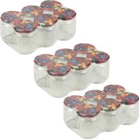 Weckpotten/inmaakpotten met schroefdop - set 24x - 540 ml - glas
