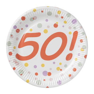 Borden 50 jaar - 8 stuks