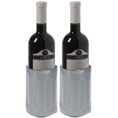 Koelelement voor een fles - 2x - 34 x 15 cm - Flessenkoelement - Drank / wijn / water flessen Koelelement voor een fles - 2x - 34 x 15 cm - Flessenkoelement - Drank / wijn / water flessen