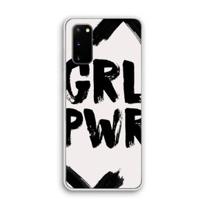 Girl Power #2: Samsung Galaxy S20 Transparant Hoesje