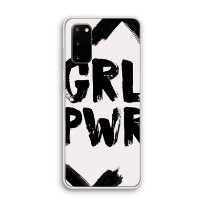 Girl Power #2: Samsung Galaxy S20 Transparant Hoesje