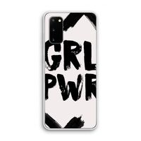 Girl Power #2: Samsung Galaxy S20 Transparant Hoesje