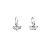 Go Dutch Label Oorringen Waaier Zilver