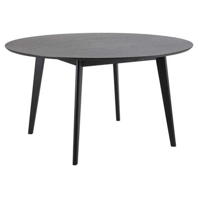 Leen Bakker - Eetkamertafel Roxy - 76x140 Cm - MDF - Zwart