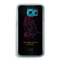 Praying For My Haters: Samsung Galaxy S6 Transparant Hoesje