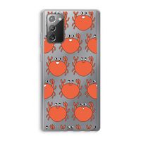 Krab: Samsung Galaxy Note 20 / Note 20 5G Transparant Hoesje