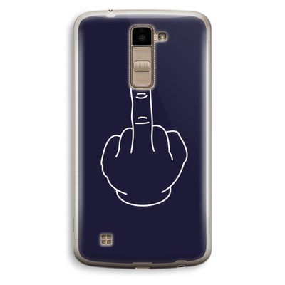 F**k U: LG K10 (2016) Transparant Hoesje