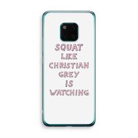 Christian Grey: Huawei Mate 20 Pro Transparant Hoesje