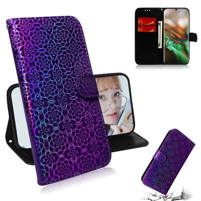 Voor Galaxy Note 10 effen kleur kleurrijke magnetische Buckle horizontale Flip PU lederen draagtas met houder & kaartsleuven & portemonnee & Lanyard (