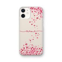 Hartjes en kusjes: iPhone 12 Transparant Hoesje